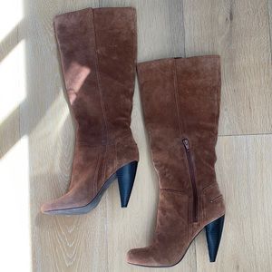 Jessica Simpson Brown Suede Boots Size 6